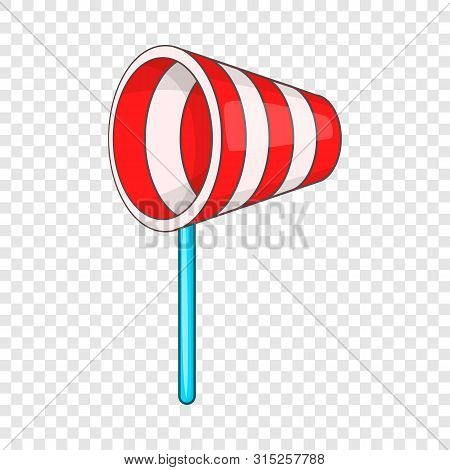 Supplies Wind Sock Icon. Flat Illustration Of Supplies Wind Sock Icon For Web