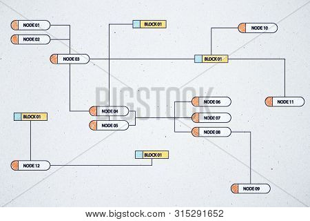 Hand Drawn Node Background
