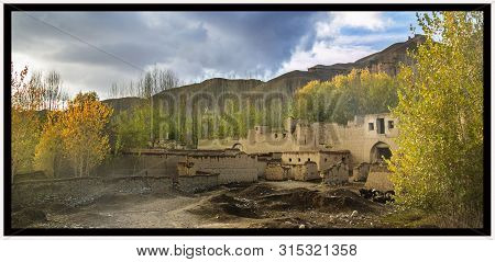 A House, After The Rain, Bamiyan, Afghanistan,