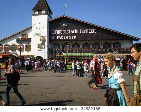Oktoberfest-Szene