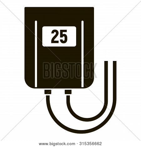 Temperature Smart Controller Icon. Simple Illustration Of Temperature Smart Controller Vector Icon F