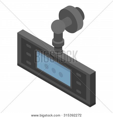 Portable Dvr Icon. Isometric Of Portable Dvr Vector Icon For Web Design Isolated On White Background