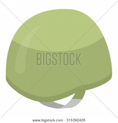 Army Helmet Icon. Isometric Of Army Helmet Vector Icon For Web Design Isolated On White Background