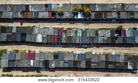 The Slums The View From Above Aerial Photography With Drone