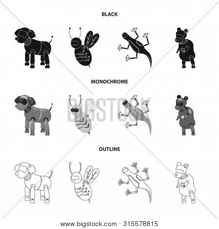 Vector Illustration Of Toy And Science Symbol. Set Of Toy And Toy Vector Icon For Stock.