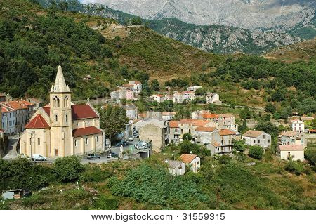 Köy Vivario, Haute-Corse, Korsika, Fransa