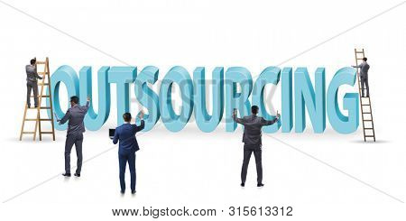 Concept of outsourcing in modern business