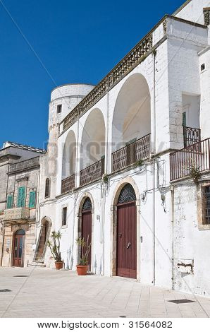 รียอามาติพระราชวัง Cisternino Puglia อิตาลี