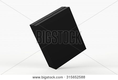 Realistic Blank Cardboard Packaging Boxes Mock Up Isolated On White Background. Can Be Use For Medic