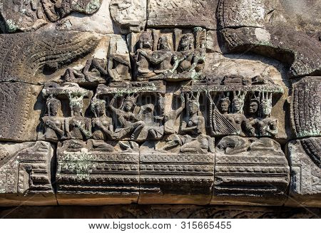 Banteay Samre, A Temple At Angkor, Cambodia.
