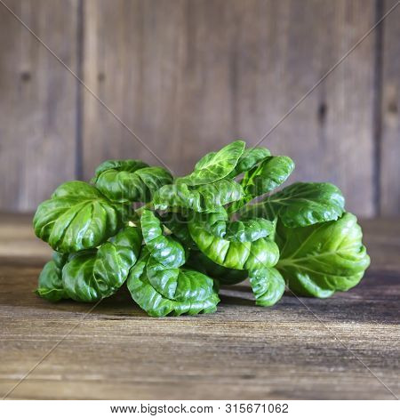 Natural Vegetarian Food, Raw Food Diet, Diet. Healthy Vitamin Nutrition. Fresh Chinese Cabbage On Th