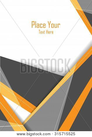 Bright Vector Modern Design Template. Annual Report Elements For Your Work. Colorful Layout, Magazin