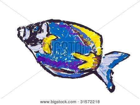 Acanthur maalattu tiivistelmä Fish