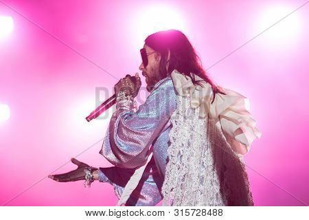 Singer Jared Leto From Thirty Seconds To Mars