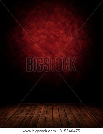 dark empty interior room. may used as background.