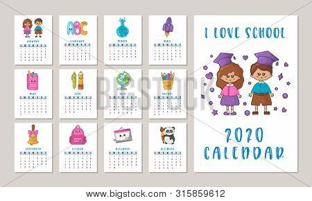 Calendar Planner A4 Vector & Photo (Free Trial) | Bigstock
