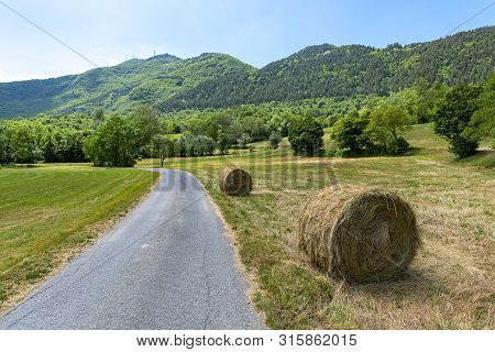 Passo Del Penice, Pavia, Lombardy, Italy: Mountaain Landscape At Late Spring (june)