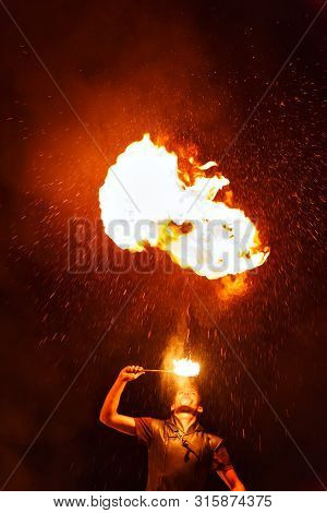 Bolshaya Rechka, Russia - June 25 2017: Celebrating Of Belorussian Holiday Ivan Kupala Near The Rive