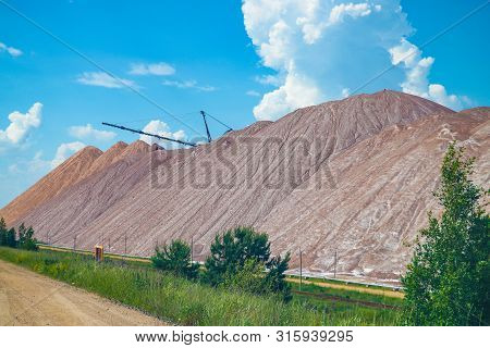 Terrikon Or Terrikonik - Dump, Artificial Embankment From Waste Rock, Extracted During Underground M