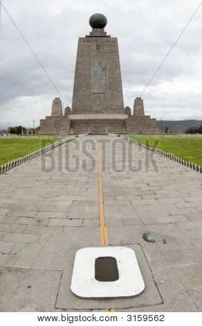 Mitad Del Mundo rovníku Ekvádor
