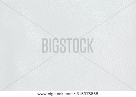 Abstract White Leather Texture Used As Luxury Classic Background Or Upholstery Pattern Sofa Furnitur
