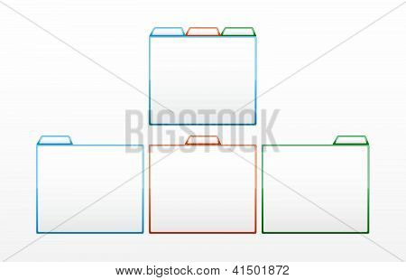 blank farve skabelon