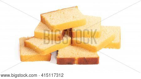 Traditional Homemade Sliced Buttercake