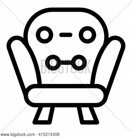 Lounge Rest Icon. Outline Lounge Rest Vector Icon For Web Design Isolated On White Background