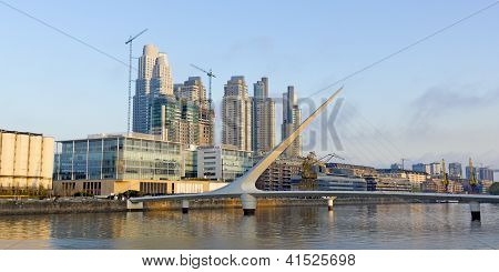 Puerto Madero hjælpsomt, Buenos Aires, Argentina
