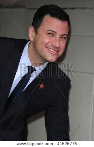 ลอสแองเจลิส - 25 jan: Jimmy Kimmel ในพิธีที่ Jimmy Kimmel เป็นเกียรติกับดาวบน H