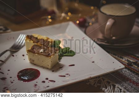 Traditional Georgian Sweets And Desserts With Hazelnuts, Walnuts, Grape Juice, Honey, Chocolate. Bak