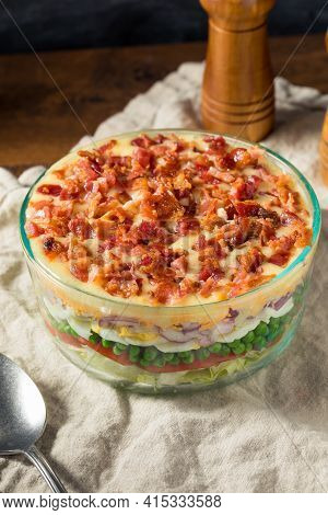 Homemade Seven Layer Salad