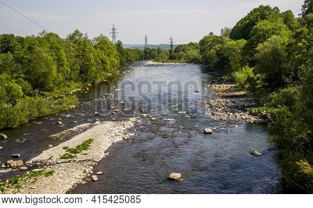 River In The Carpathian