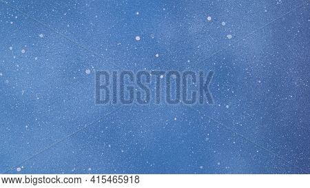 Minimal Monochromatic Blue Background With Dots . High Quality And Resolution Beautiful Photo Concep