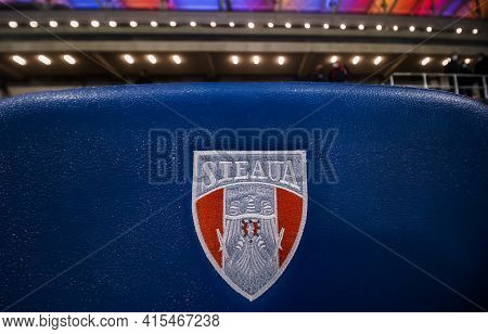 Bucharest, Romania - November 27, 2020: The New Steaua Stadium Is Open For A Press Event On The Day 
