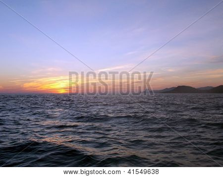 Sunset on ibiza
