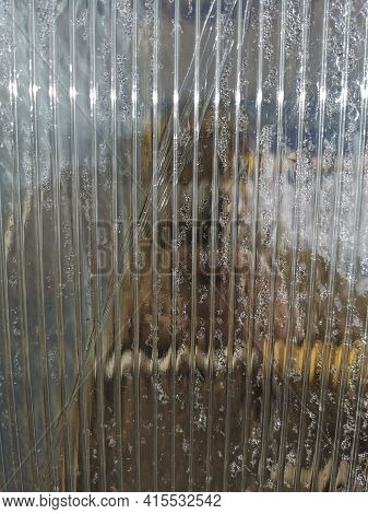 Transparent Wavy Surface Texture Reflection Of Light