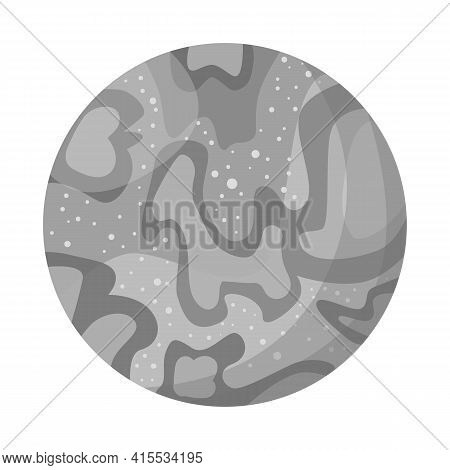 Vector Design Of Planet And World Icon. Graphic Of Planet And Eco Stock Vector Illustration.