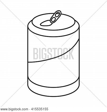 Vector Illustration Of Bottle And Soda Symbol. Collection Of Bottle And Tipple Vector Icon For Stock