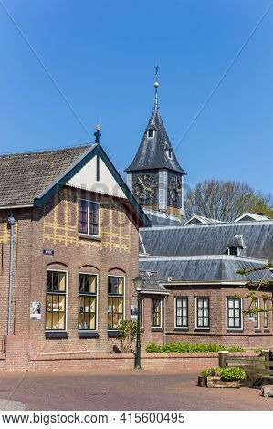 Urk, Netherlands - April 22, 2020: Museum In The Former Town Hall In Urk, Netherlands