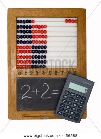 Children'S School Board, Abacus en Calculator