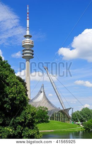 Stadion Olympiapark w Monachium