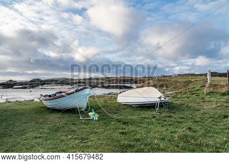 The Coastline At Rossbeg In County Donegal During Winter - Ireland