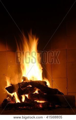 Foto von Kamin
