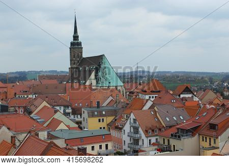 View Of The Historic Part City Of Bautzen,germany,europe.