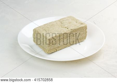 Sunflower Halva Is Traditional Estern Europe Dish