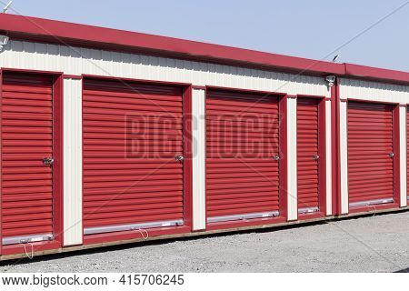 Self Storage And Mini Storage Garage Units.