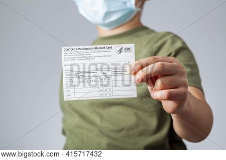 04-02-2021 Clarksburg, Md, Usa: It Is Expected That Kids Will Be Getting Vaccines Before The Start O