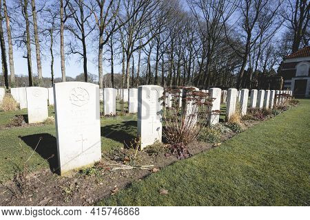 Airborn Cemetery,  At Arnhem Oosterbeek, Netherlands 28 Februari 2021