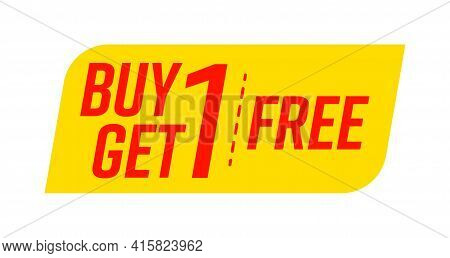 Buy One Get One Free Bargain Marketing Bogo Template Tag